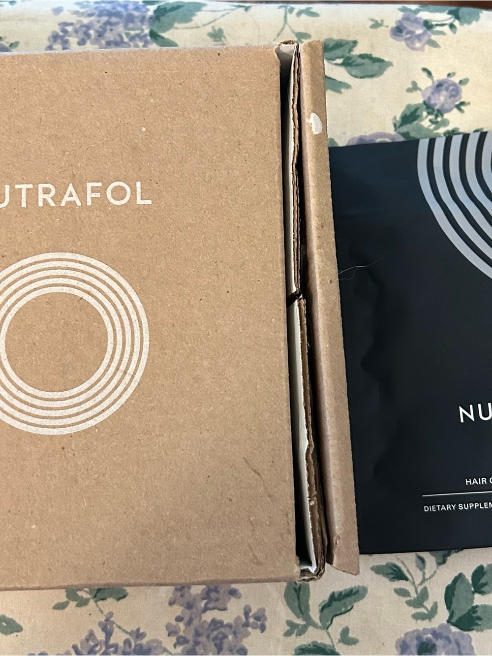 Nutrafol Men's Hair Support Kit in Black and Brown